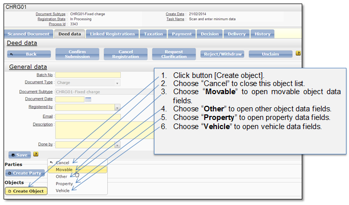 Object data