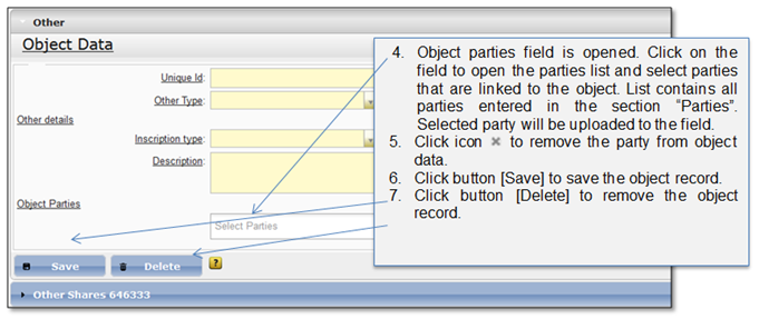 Object data